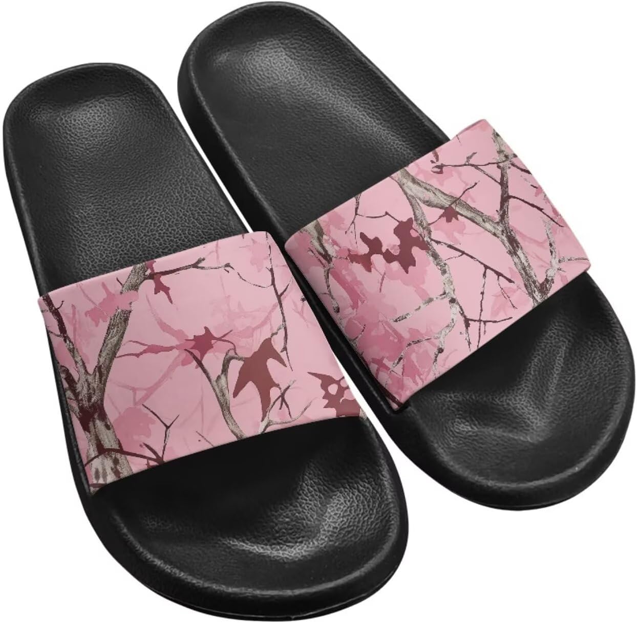 

Унисекс сандалии летние шлепанцы тапочки с открытым носком для бассейна, шлепанцы с подошвой из ЭВА, для женщин Getelinseng, розовый