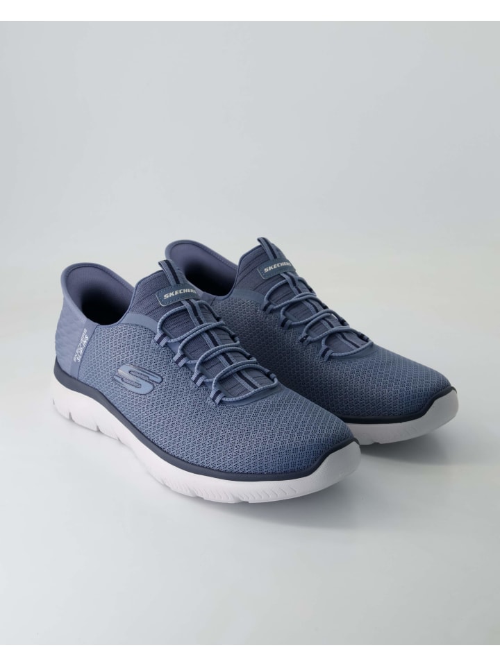 

Кроссовки на шнуровке Skechers, синий