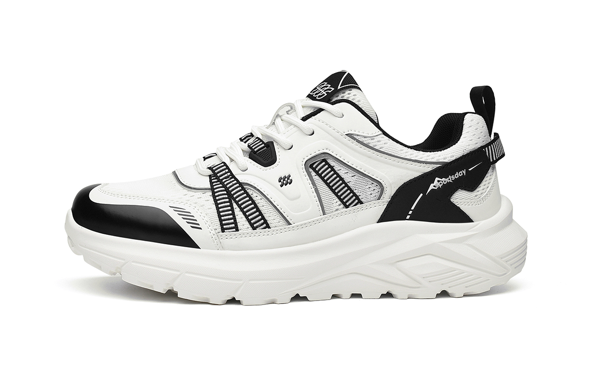 

HLA Спортивные повседневные кеды Sportsday Collection мужские бело-черные, цвет White Black