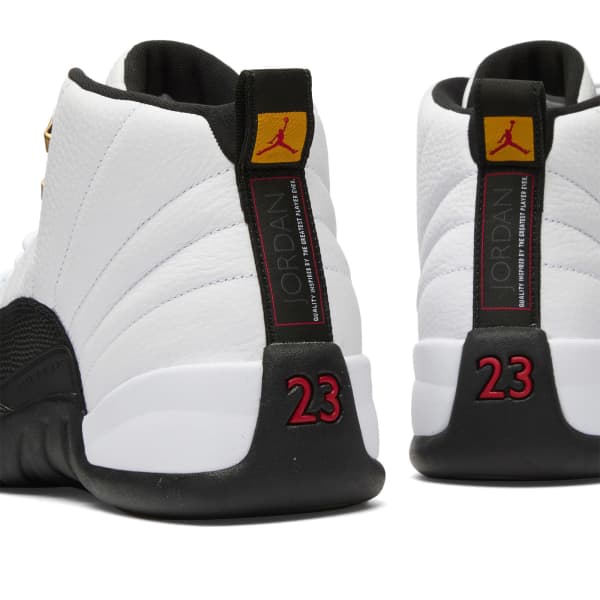 12 retro кроссовки Air Jordan, белый, черный & taxi — фото 3