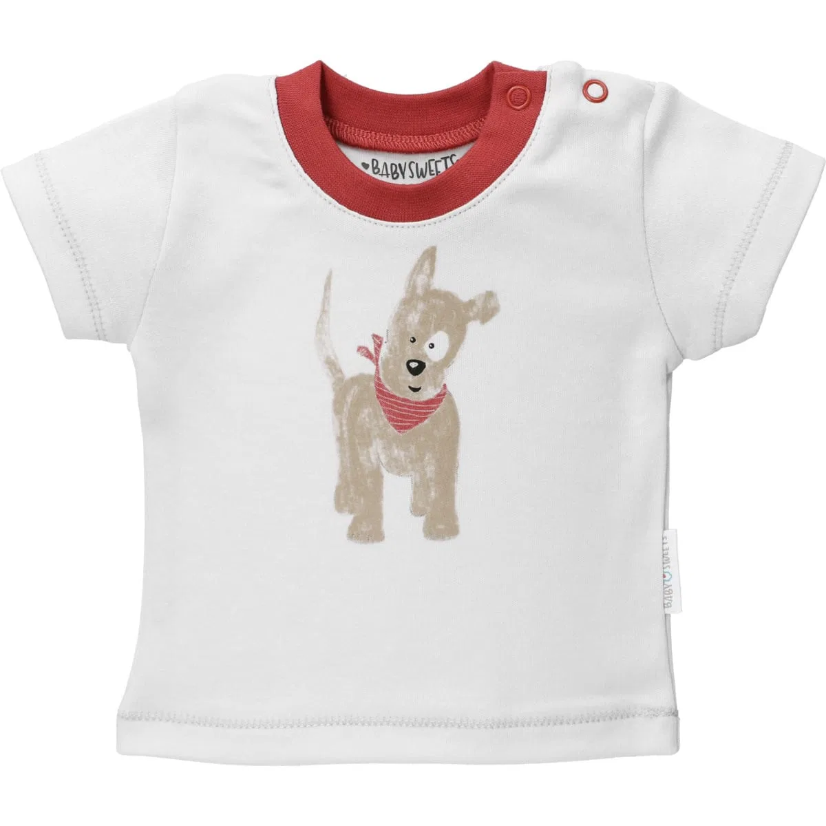 Детский комплект из футболки и шорт Little Paw Baby Sweets, мультиколор — фото 2