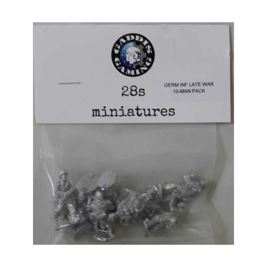 

Пехотный ранец GLW из 10 человек, WWII Miniatures - Germany - Late War - Infantry (28mm)