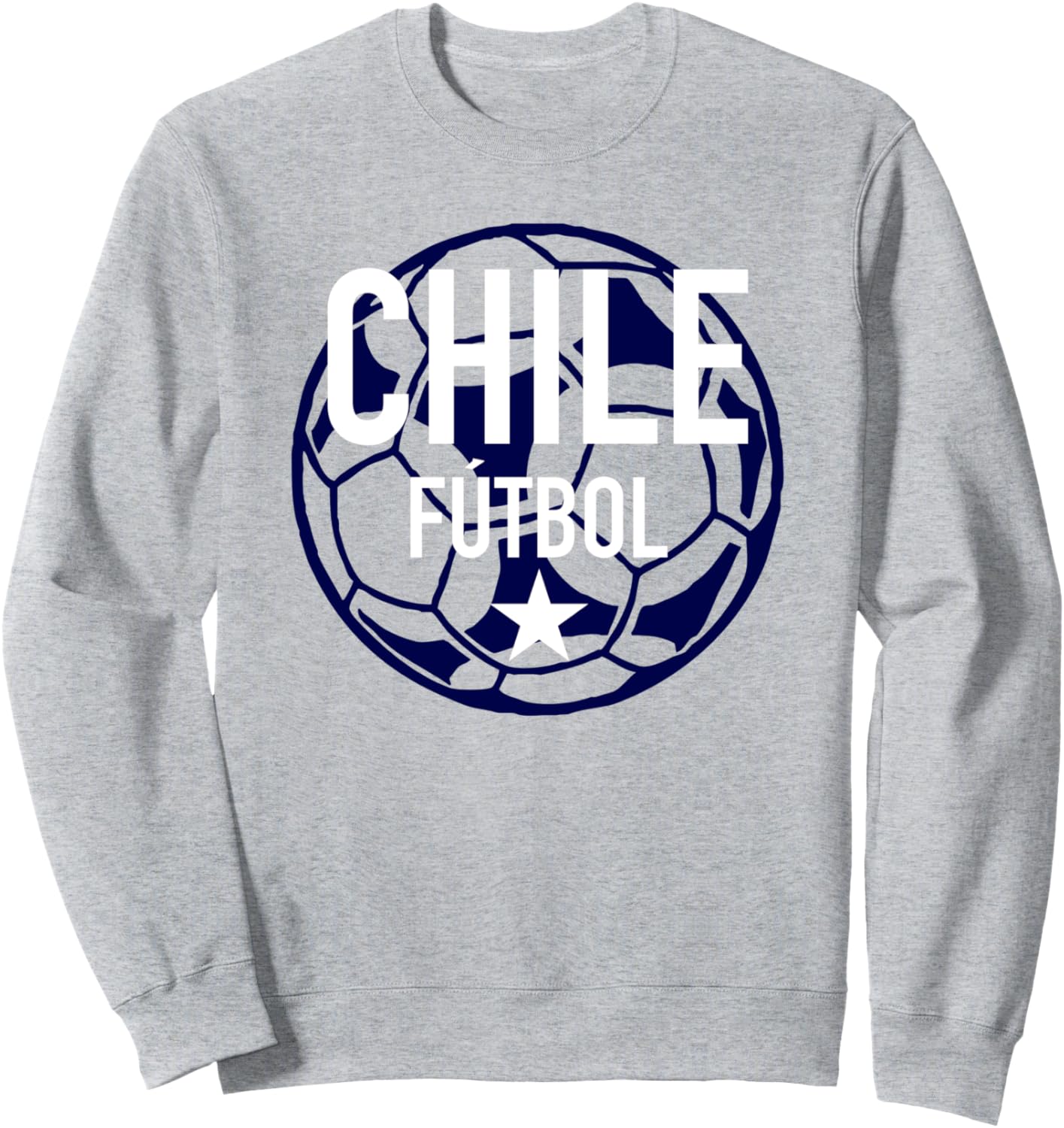 

Толстовка с футбольным мячом сборной Чили Trendy Apparel, серый