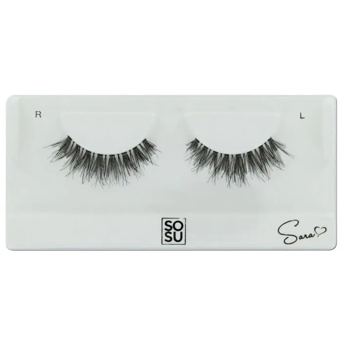 

Накладные ресницы premium lashes pestañas postizas sara Sosu, цвет negro