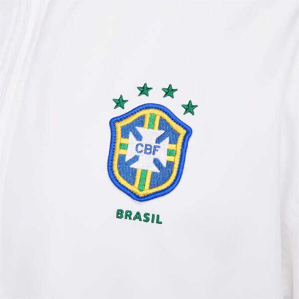 Куртка brazil 1998 reissue football replica tracksuit jacket 'white lyon blue' Nike, белый — фото 4