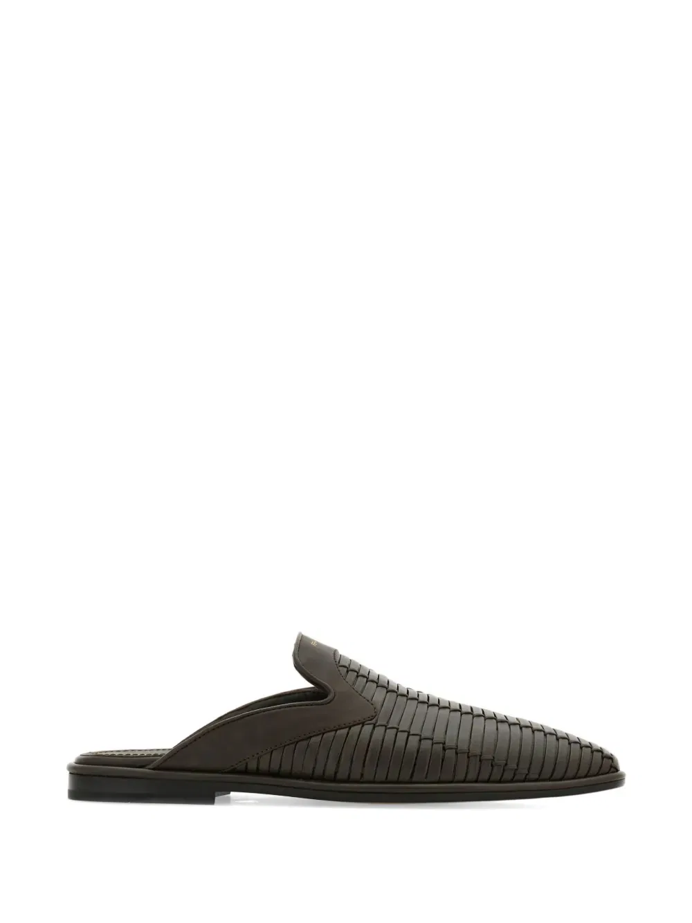 Мюли из телячьей кожи Ferragamo, коричневый