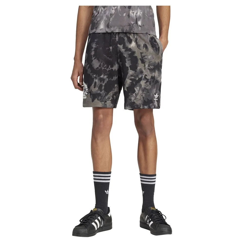 

Шорты adidas Originals Tie Dyed, серый