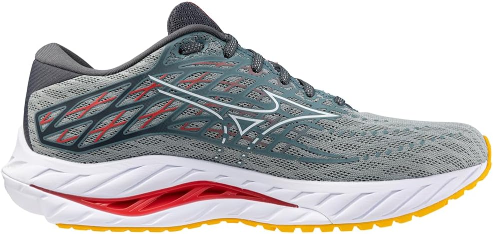 Мужские беговые кроссовки Mizuno Wave Inspire 20, белый — фото 3