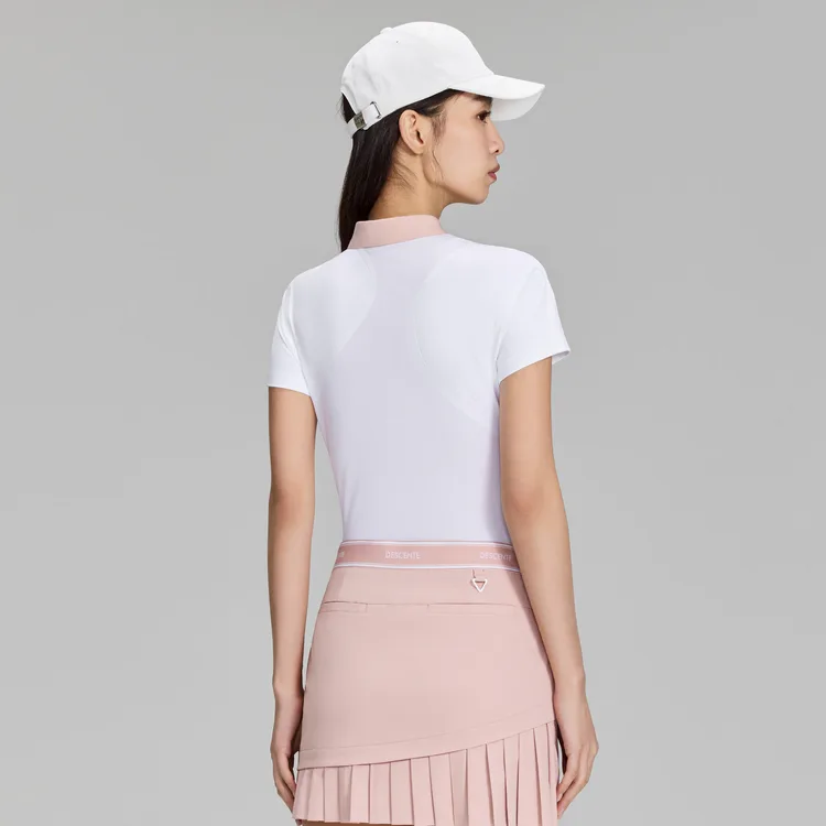 Женская одежда для гольфа PRO DESCENTE, WT-White — фото 4