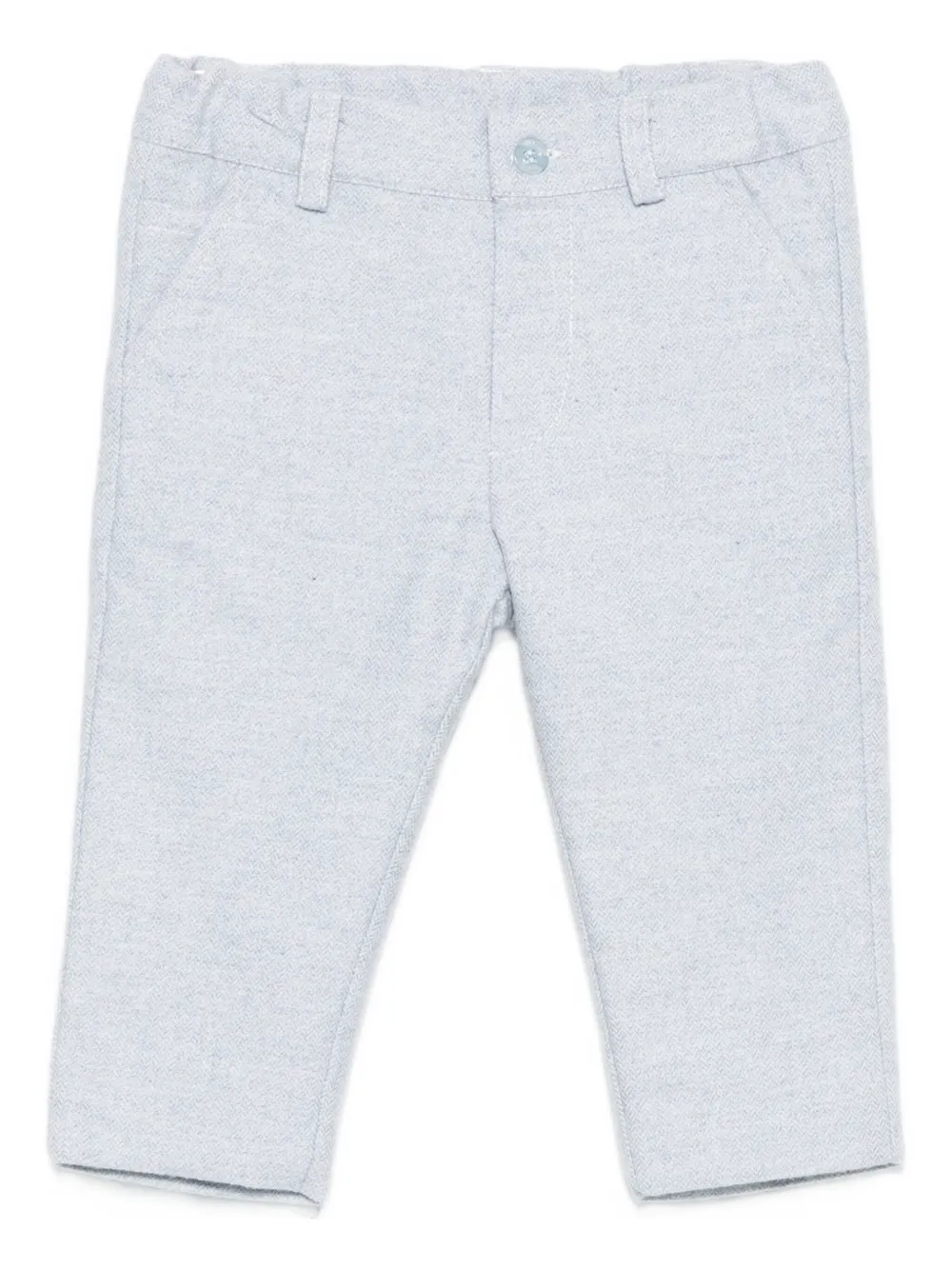 

Брюки с узором в елочку Patachou, синий