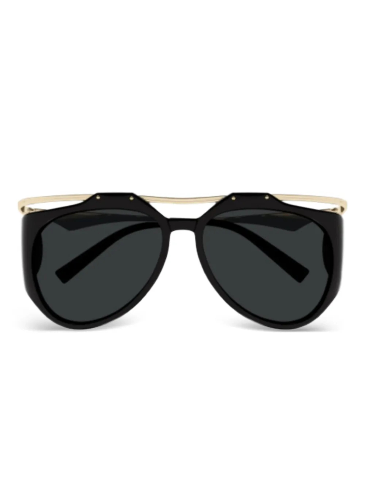 

Saint Laurent Eyewear sculpted солнцезащитные очки, черный