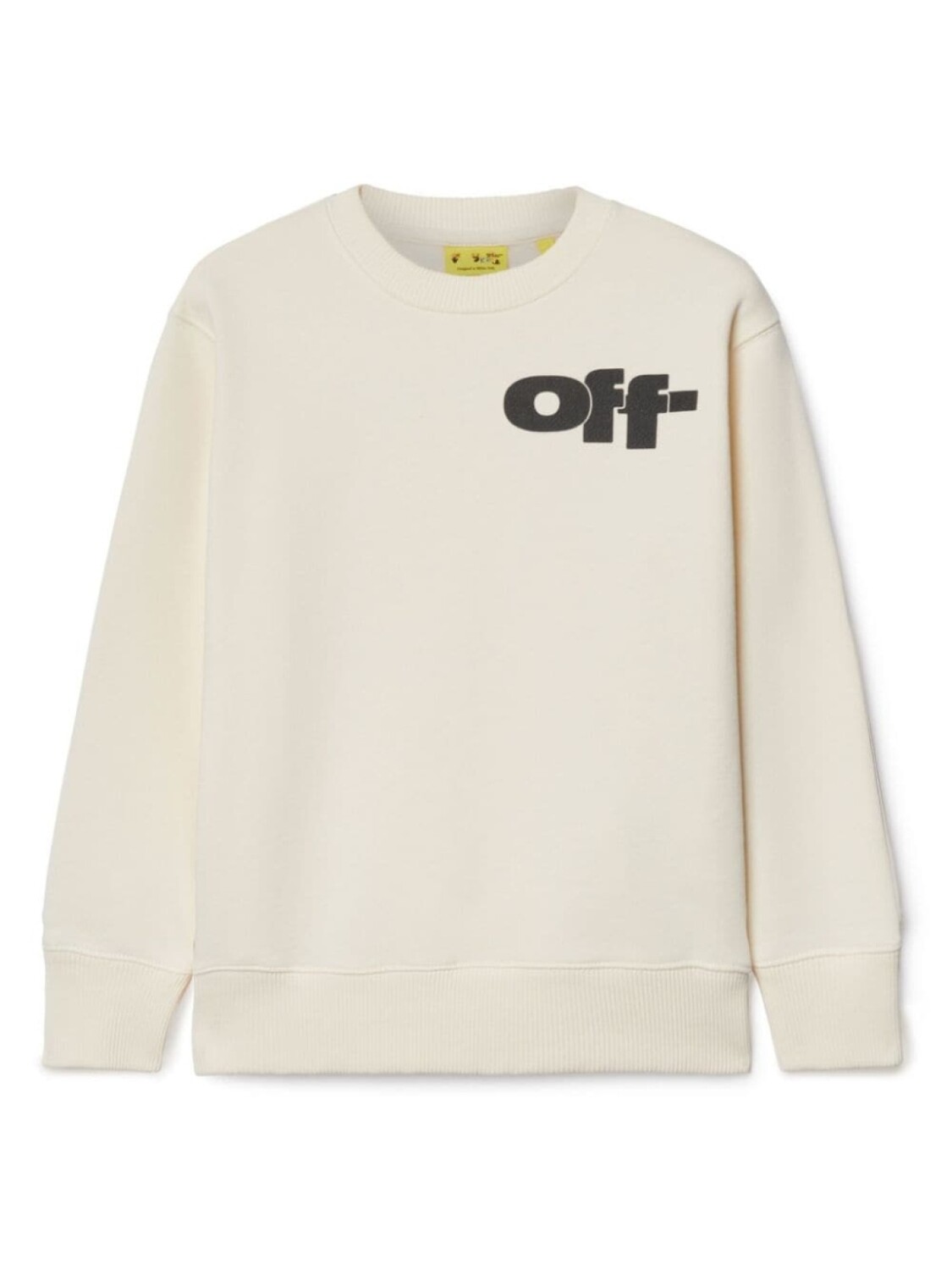 

Off-White Kids толстовка Type Graphic, нейтральный цвет