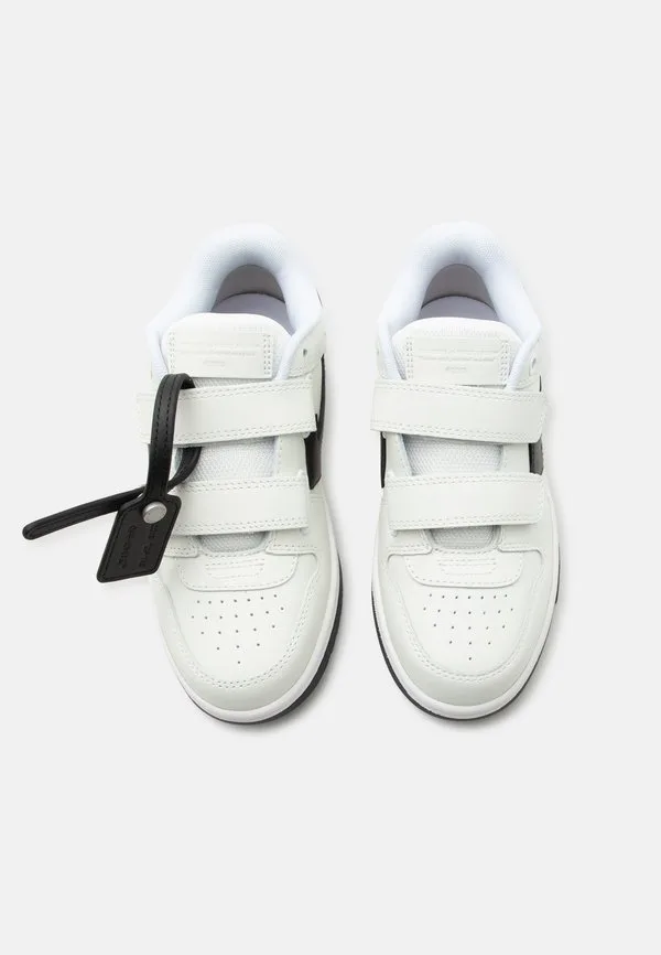 Детские кроссовки с ремешками для ношения вне офиса Off-White, White/Black — фото 4
