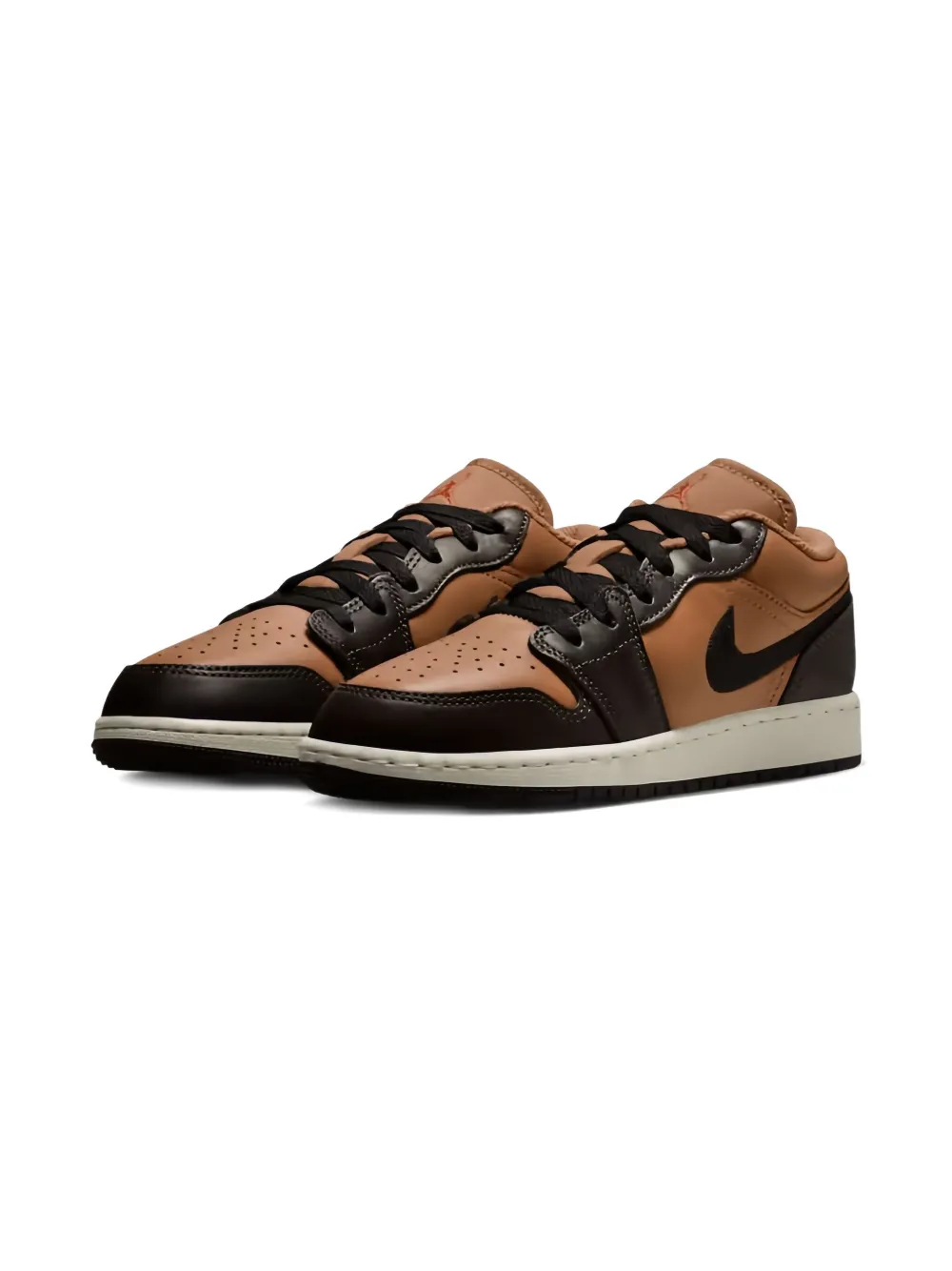 

Кроссовки Air Jordan 1 SE Flax/Baroque Brown Nike Kids, коричневый