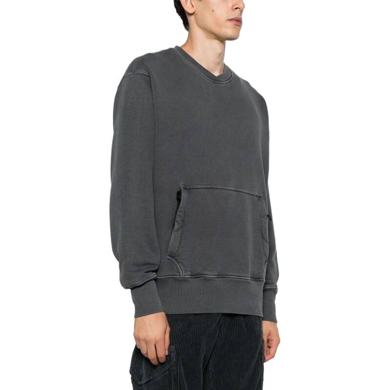 Толстовка мужская серая Stone Island, серый — фото 4