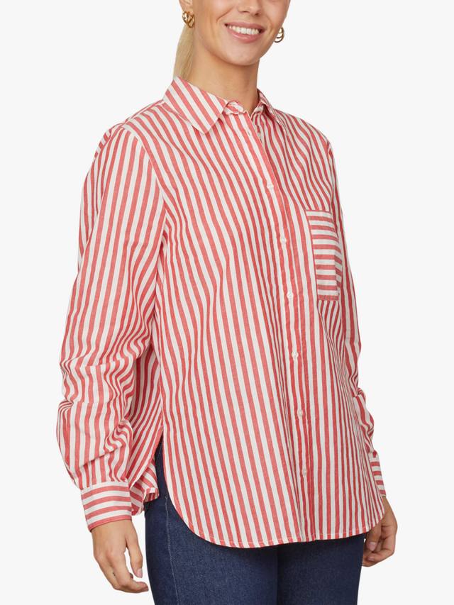 

Рубашка в полоску virra Sisters Point, цвет Red/White