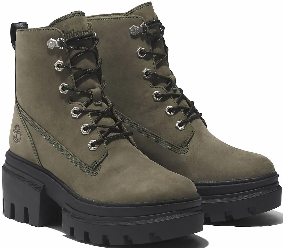 

Ботинки Timberland на шнуровке "Everleigh Boot 6in LaceUp", зеленый