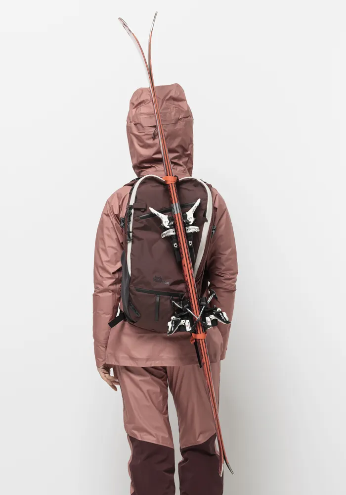 

Лыжный рюкзак Jack Wolfskin "ALPSPITZE PACK 25", бордовый