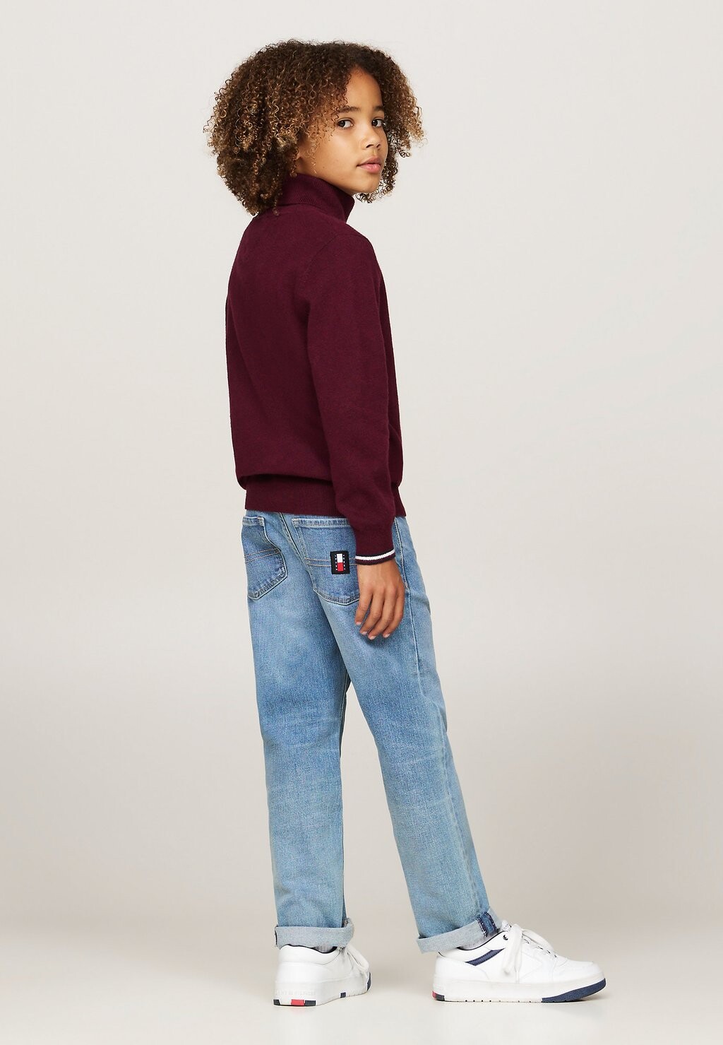 

Джемпер ESSENTIAL REG TURTLENECK Tommy Hilfiger, темно-красный