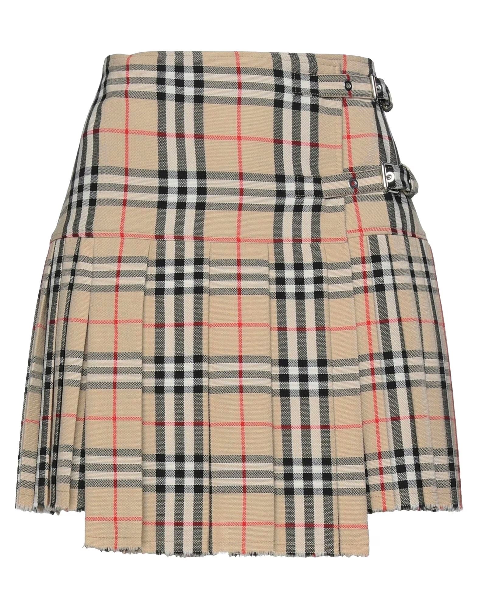 

Мини-юбки Burberry, бежевый