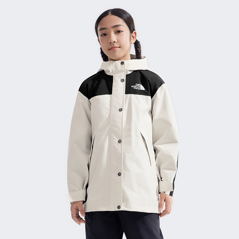 THE NORTH FACE Ветровка Dryvent Dune White для детей 3-7 лет — фото 3