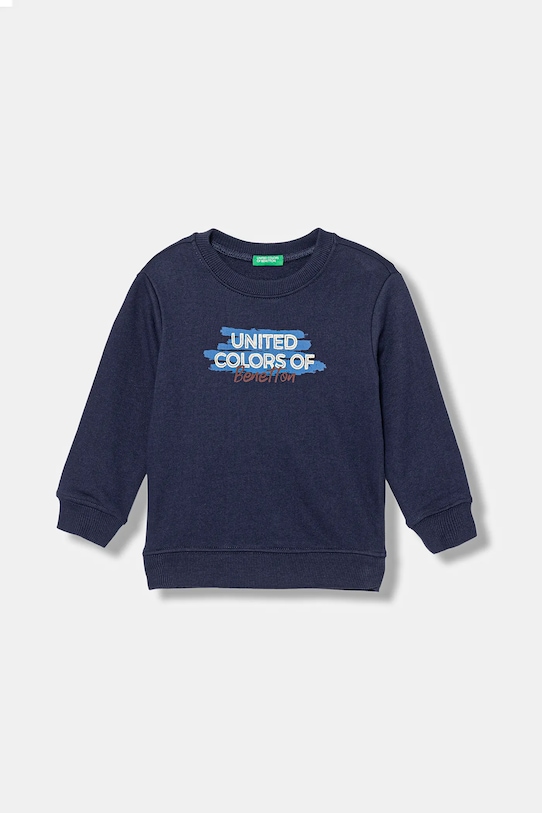 

Детская хлопковая толстовка United Colors Of Benetton, бирюзовый