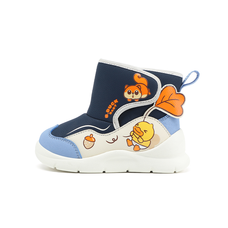 

B.Duck Желтые утиные устойчивые к истиранию термо ботинки mid top для детей в возрасте 3-7 лет