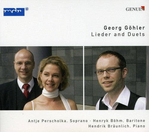 

CD диск Goehler / Perscholka / Boehm / Braunlich: Lieder & Duets