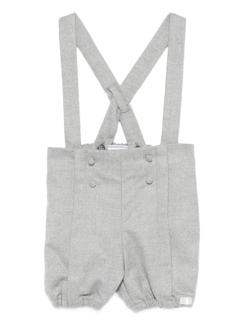 

Джинсовый комбинезон на лямках с пуговицами Tartine Et Chocolat, серый