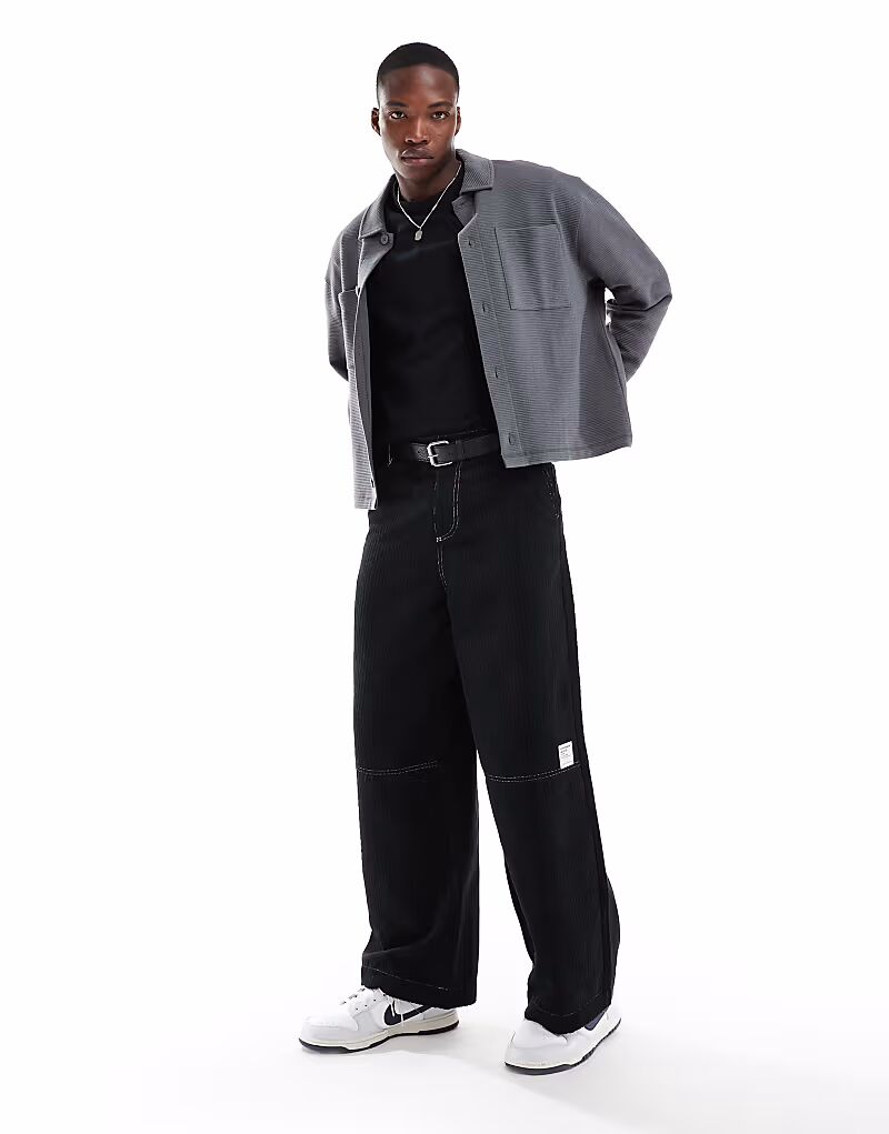 

Свободная куртка ASOS DESIGN серого цвета, Серый, Свободная куртка ASOS DESIGN серого цвета