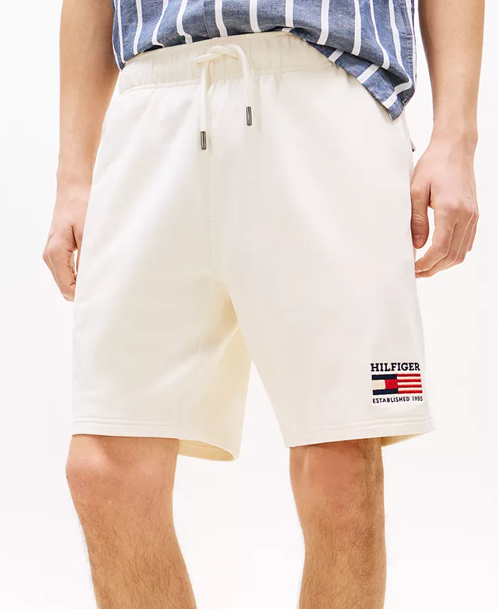 

Мужские шорты Americana Regular-Fit Stretch 8-1/2" из твила Tommy Hilfiger, слоновая кость/кремовый