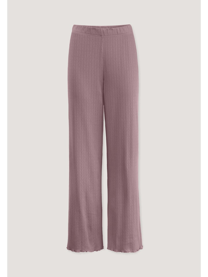 

Пижамные брюки Pointelle Relaxed цвета античной розы Hessnatur