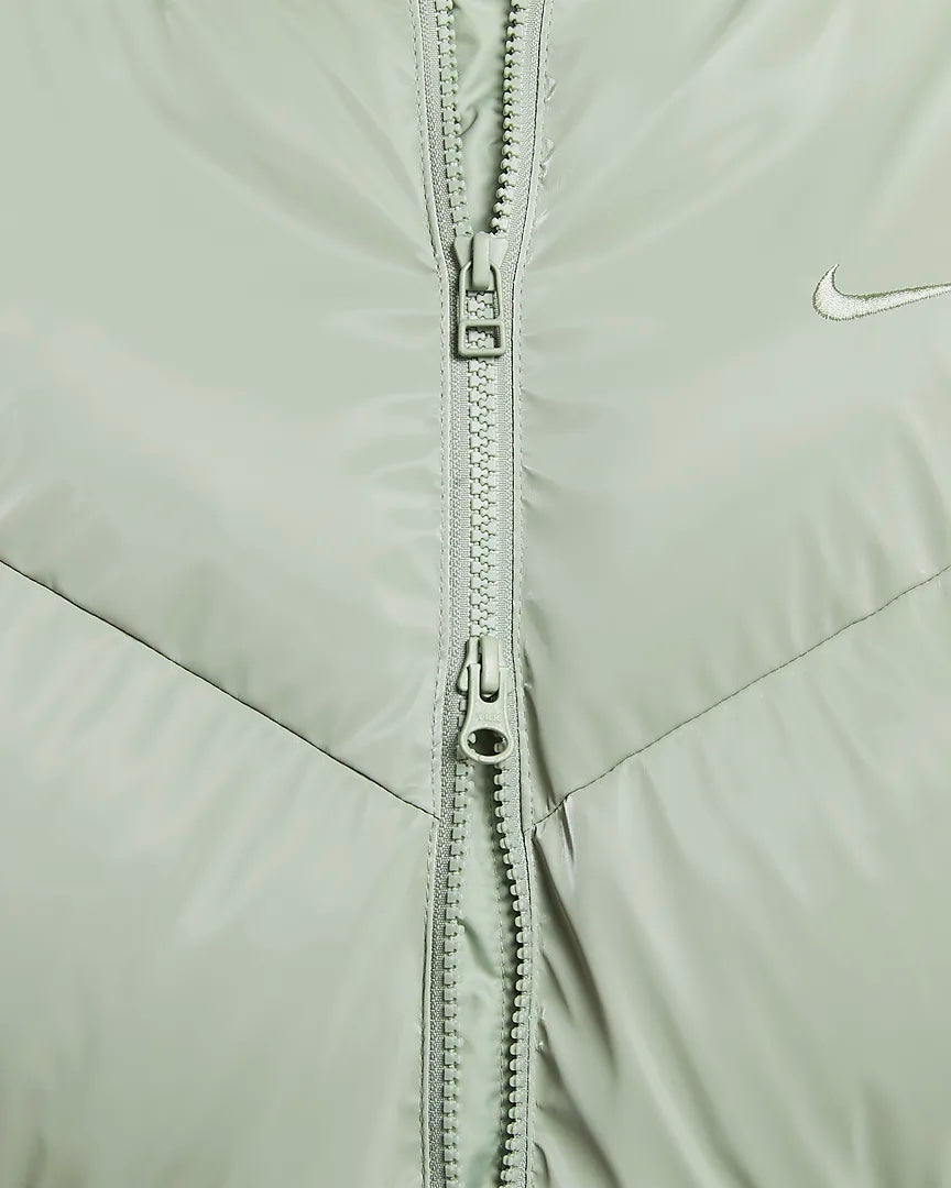 Пальто (WMNS) Nike Therma-FIT Sportswear Windpuffer Coat 'Green' — фото 3