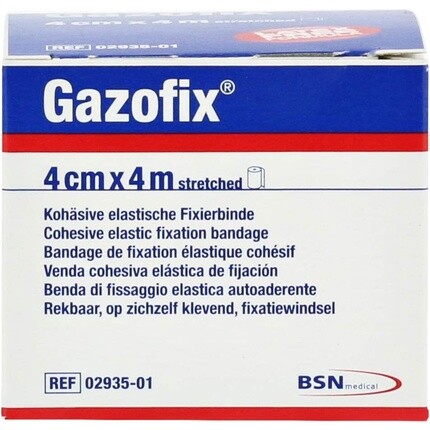 

Бинт Gazofix когезивной фиксации 4см х 4м Цвет кожи Bsn Medical