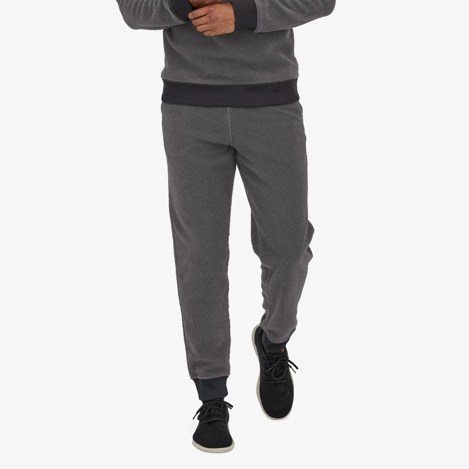 Штаны Patagonia Shearling Fleece Pants флисовые мужские, New Marine — фото 4