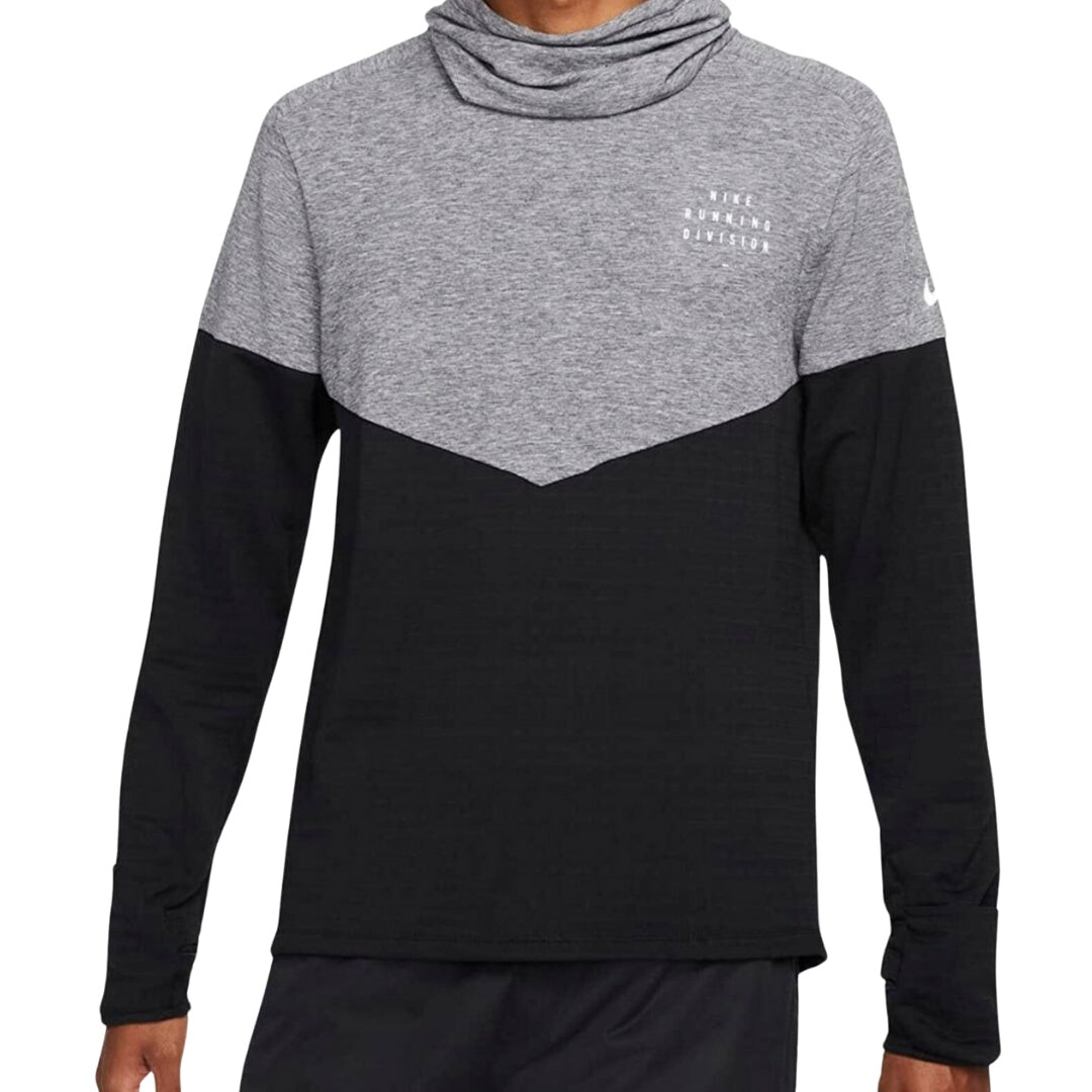 

Рубашка с длинным рукавом и логотипом бренда aquascutum Nike, серый
