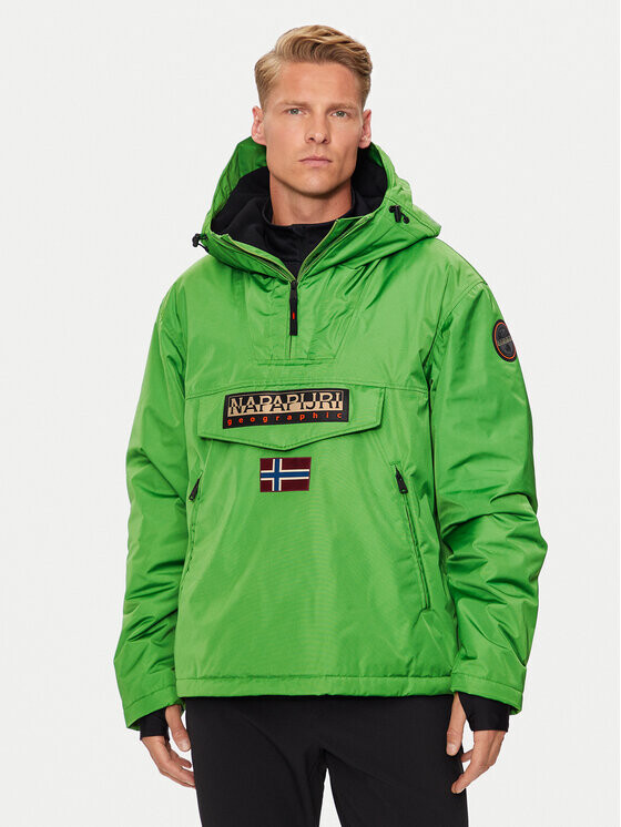 

Анорак regular fit Napapijri, зеленый