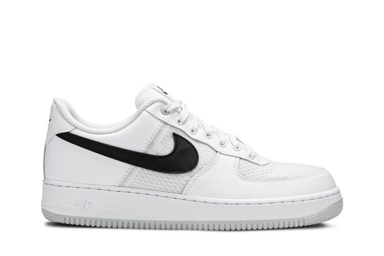 

Кроссовки Nike Air Force 1 Low 'Transparent White Black', черный