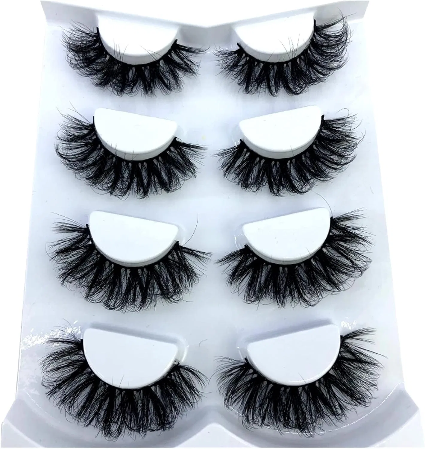 Ресницы 3D Faux Mink Demasiado 4 пары RD05