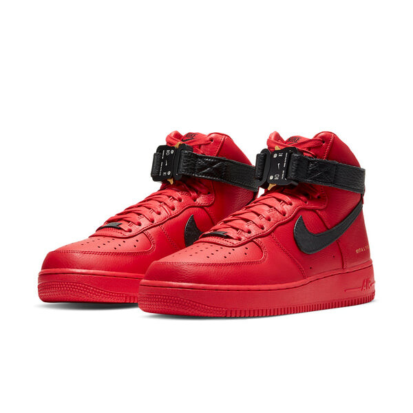 Кроссовки x 1017 alyx 9см air force 1 высокие Nike, красный — фото 3
