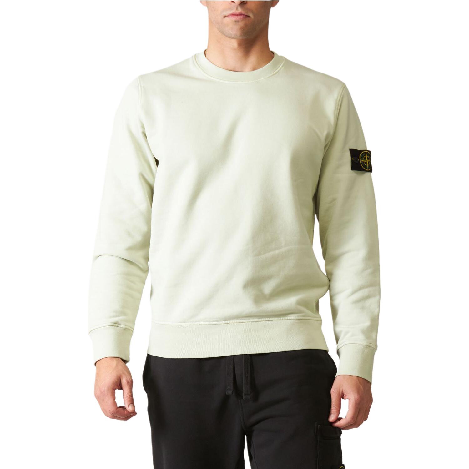 

Толстовка мужская светло-зеленая Stone Island, светло-зеленый