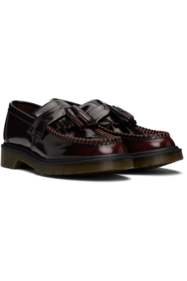 Лоферы Adrian с кисточками Dr. Martens, красный — фото 4