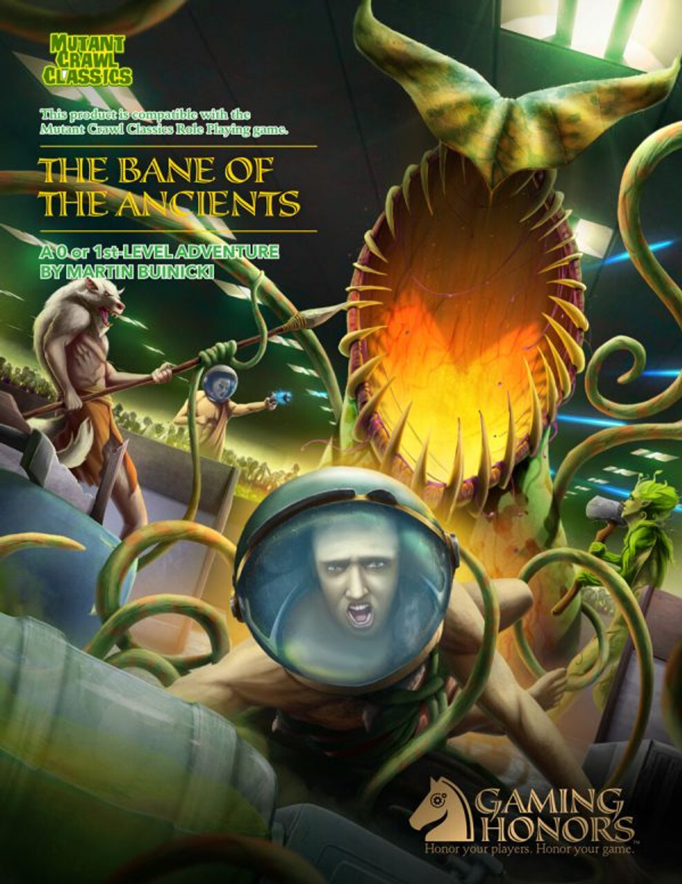 

Ролевая игра Mutant Crawl Classics RPG: The Bane of the Ancients