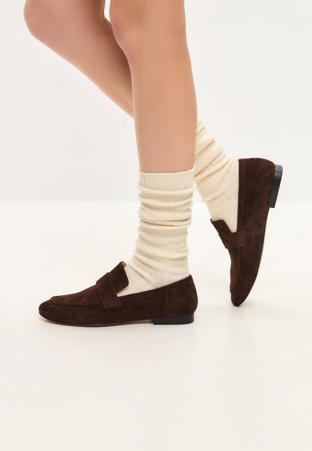 Слипоны LOAFERS Cesare Gaspari, коричневый