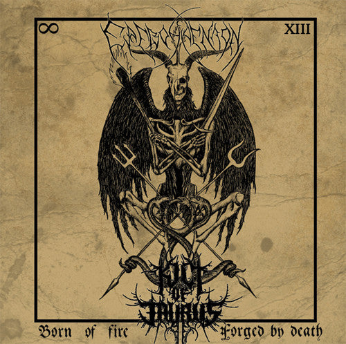 

CD диск Kult of Taurus / Aenaon Erevos: Born of Fire Forged By Death