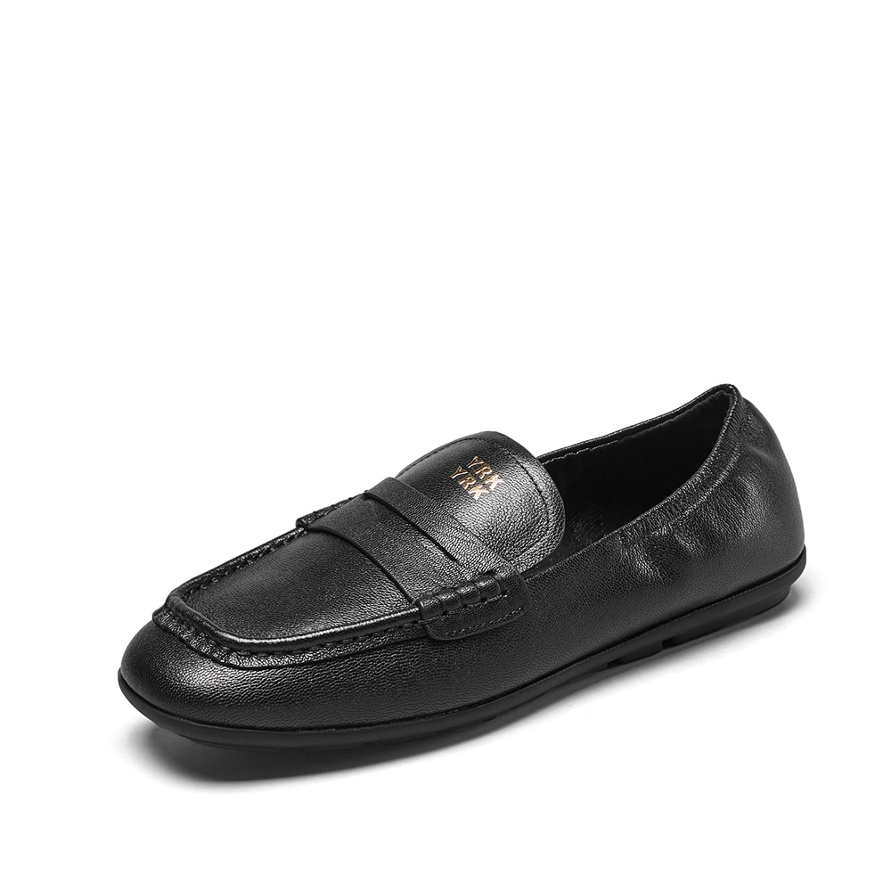 YEARCON Женские лоферы экрю/черный - черный, цвет Black — фото 2
