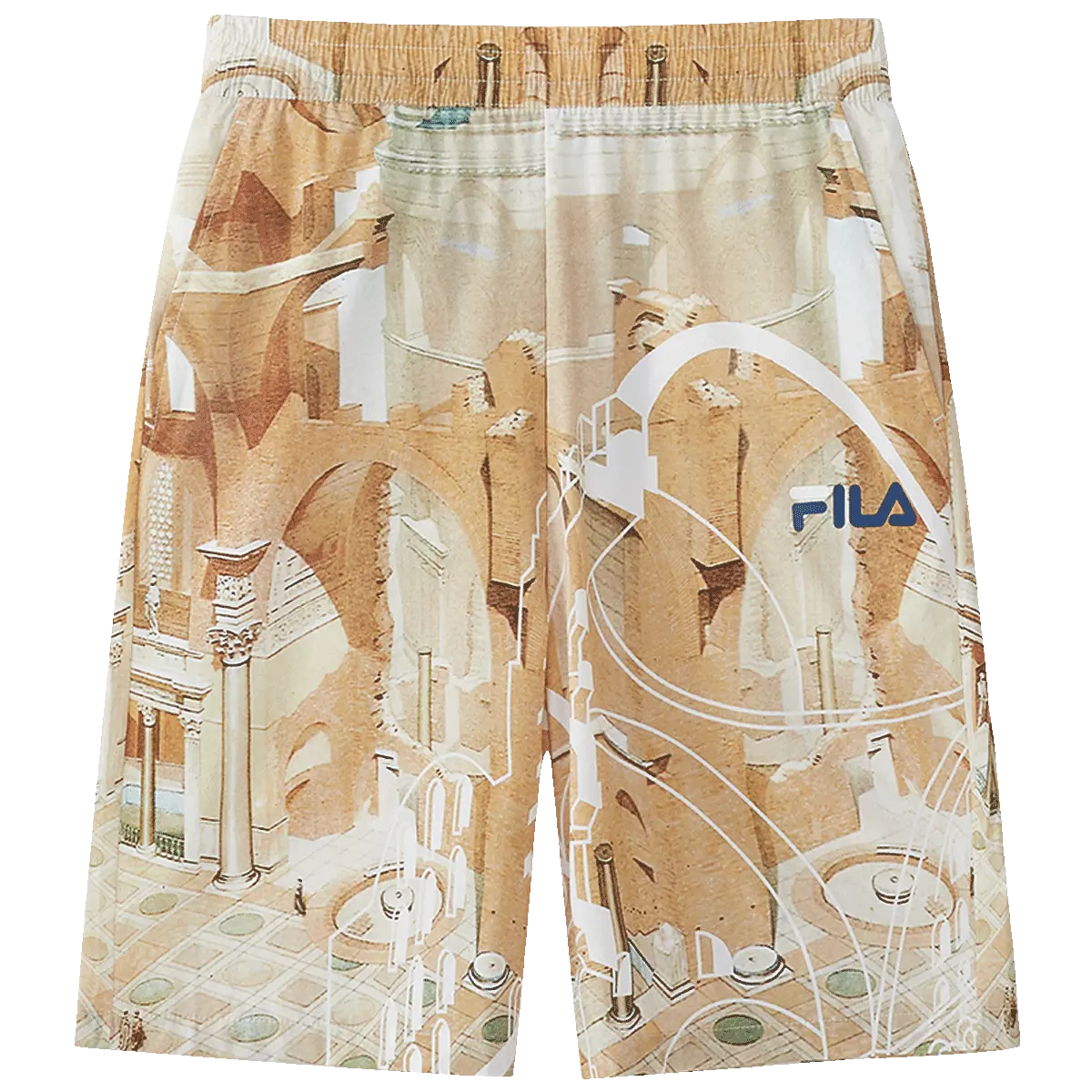 

Шорты для подростков с принтом по всей поверхности FILA KIDS, All Over Print