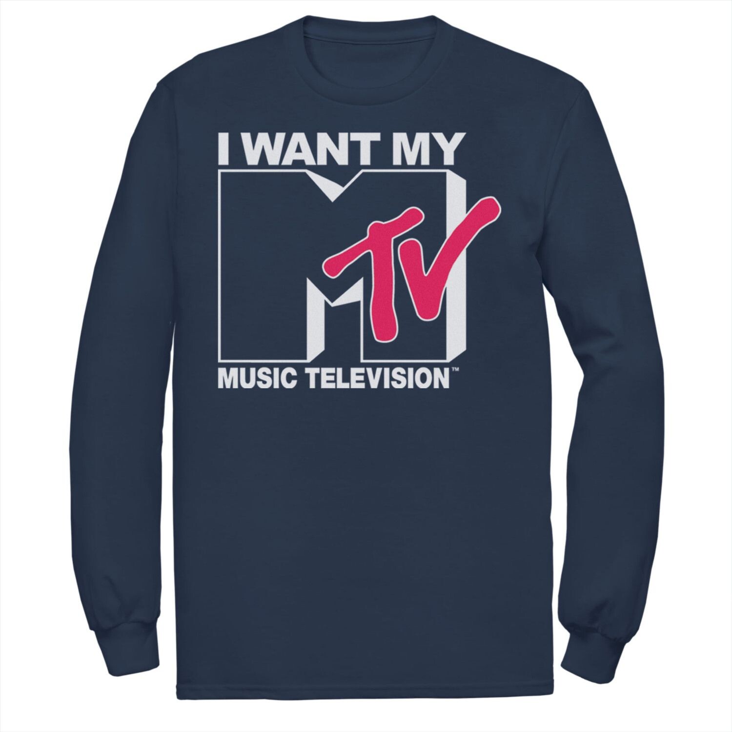 

Мужская футболка с логотипом MTV Want Licensed Character