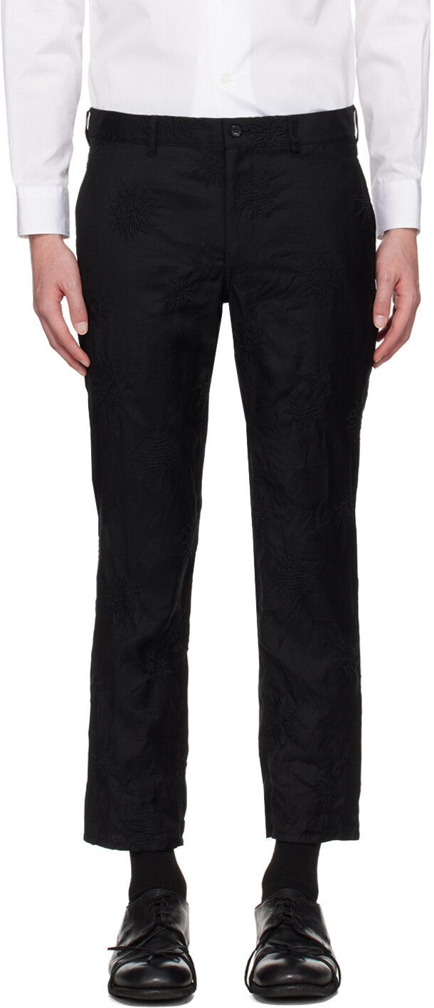 

Вышитые брюки Black Comme des Garcons