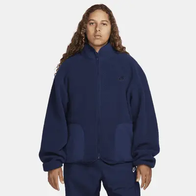 

Куртка Nike Club Fleece, цвет Midnight Navy/Black